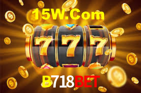 Interface do App B718Bet
